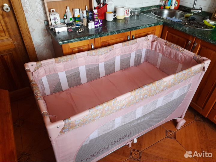 Манеж-кровать Happy Baby