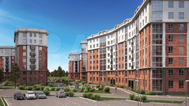 Квартира-студия, 34,4 м², 4/8 эт.