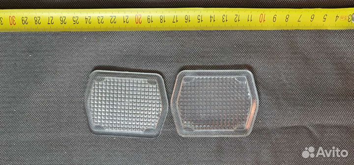 Стекло фары передней педальный радуга