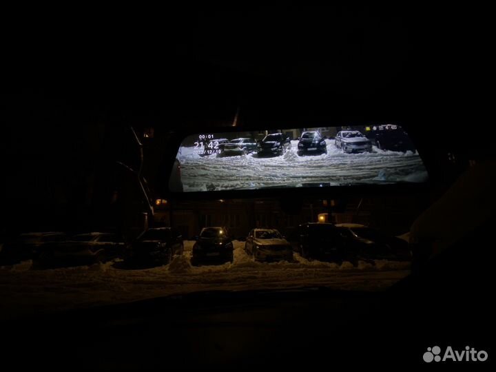 Видеорегистратор зеркало 10 дюймов сенсорный