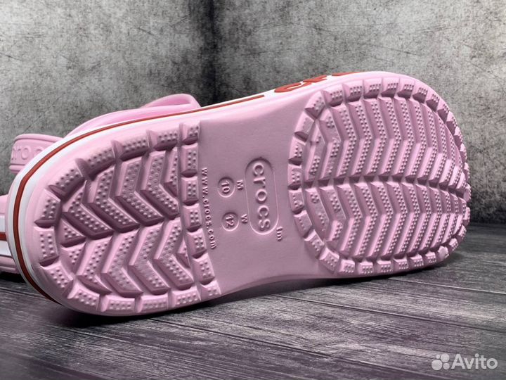 Crocs сабо розовые 41-45