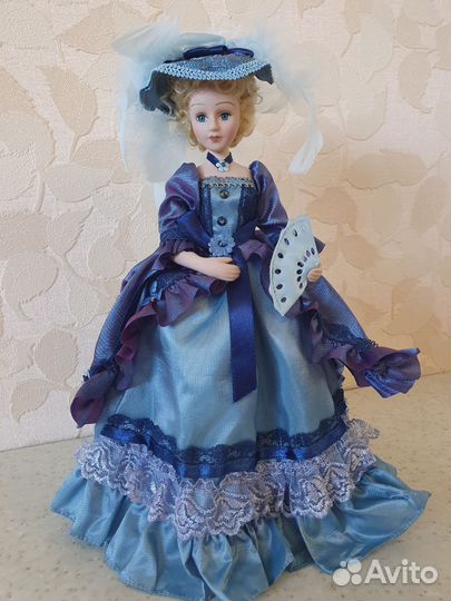 Кукла фарфоровая коллекционная