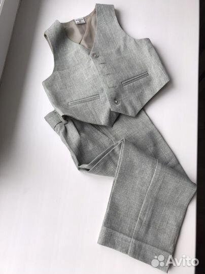 Костюм брюки жилетка 92 размер