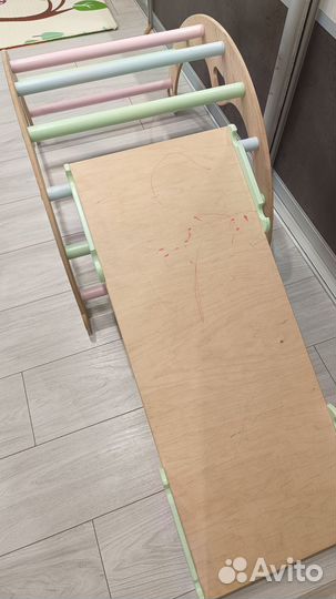 Арка пиклера с горкой-скаладромом