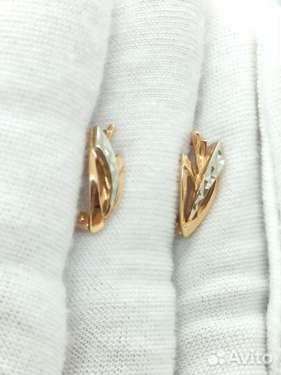 Серьги Золото