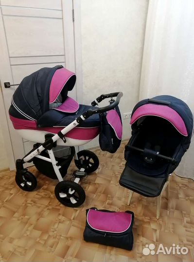 Коляска Adamex neonex 2в1. Состояние новой