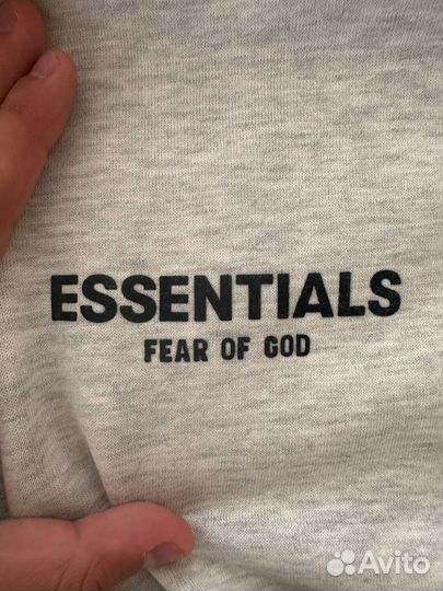 Худи fear of god essentials оригинал