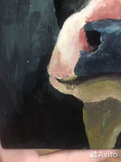 Картина акрилом на холсте