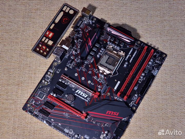 Материнская плата MSI B360 gaming plus