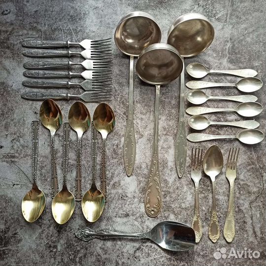 Столовые приборы СССР