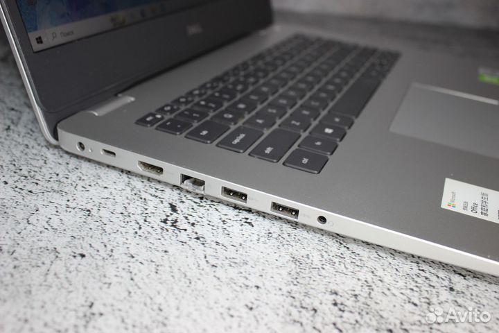 Ноутбук Dell на Core i5-1035G1 / MX230 2 gb / ips