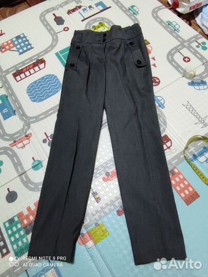 Школьная форма серая брюки 152