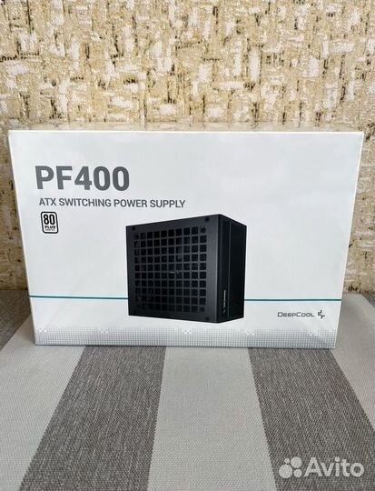 DeepCool PF400 400W 80+ ATX apfc Новый, на гаранти