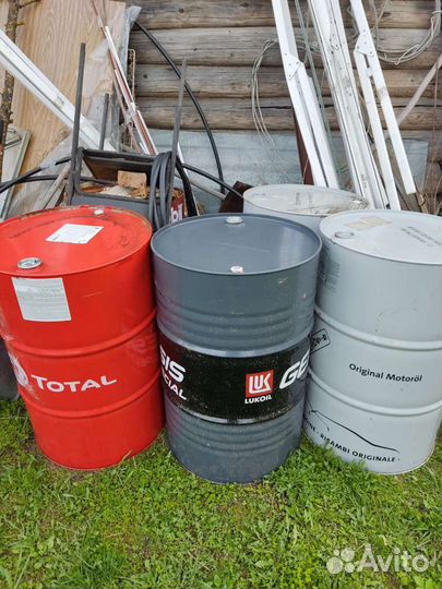 Бочка металлическая бу 200л