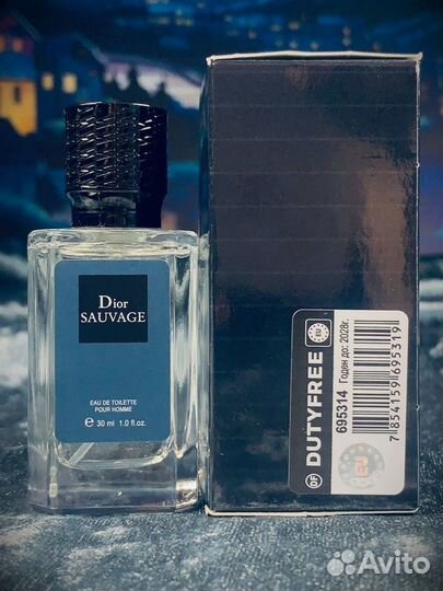 Духи dior sauvage мужские