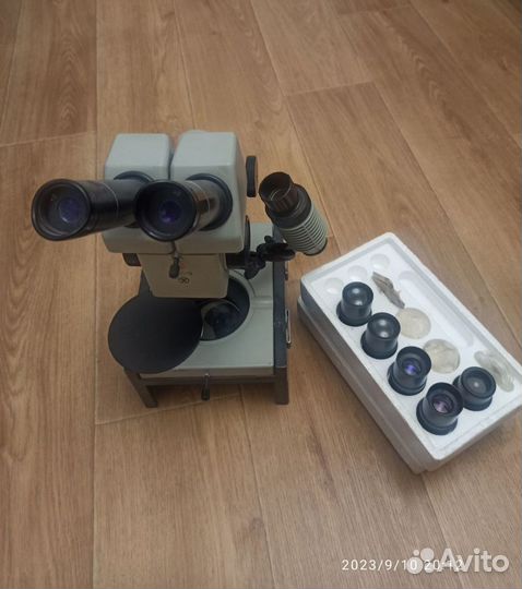 Микроскоп мбс 9 + аккуляры