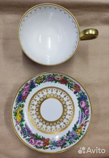 Чашка с блюдцем Худ. Ялышева И. 2018 г. Живопись