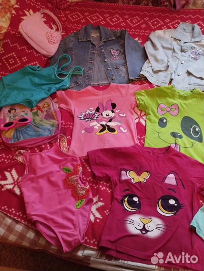 Пакет вещей на девочку 3-4 года