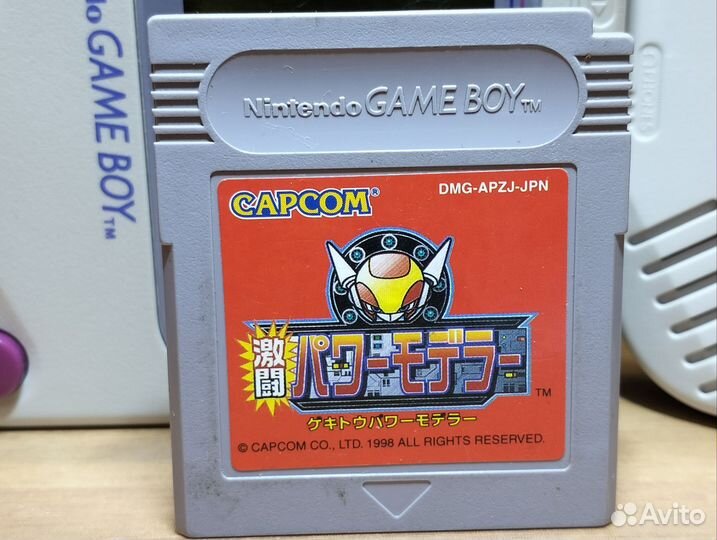 Gekitou Power Modeller Nintendo GameBoy картридж