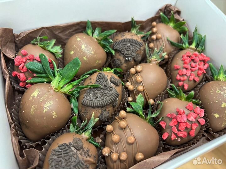 Клубника в шоколаде подарок учителю