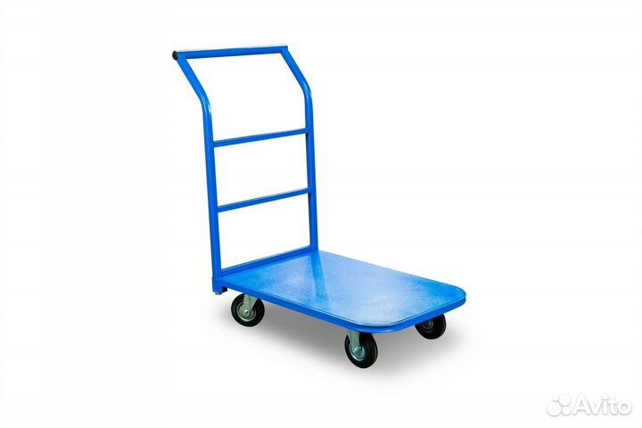 Тележка платформенная TOR тп1 500х800 300кг 125 мм