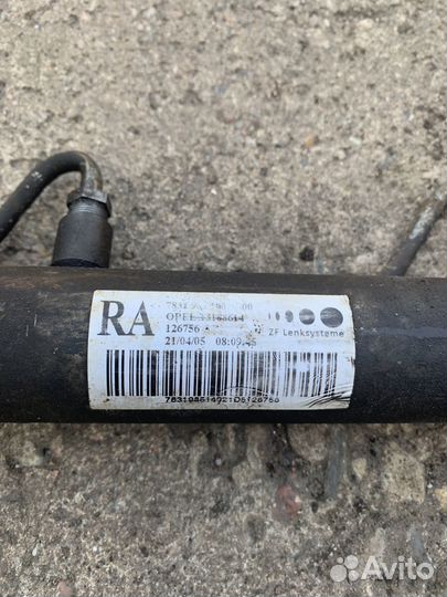 Рулевая рейка opel астра h