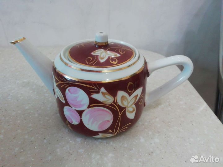 Чайный сервиз слива вербилки