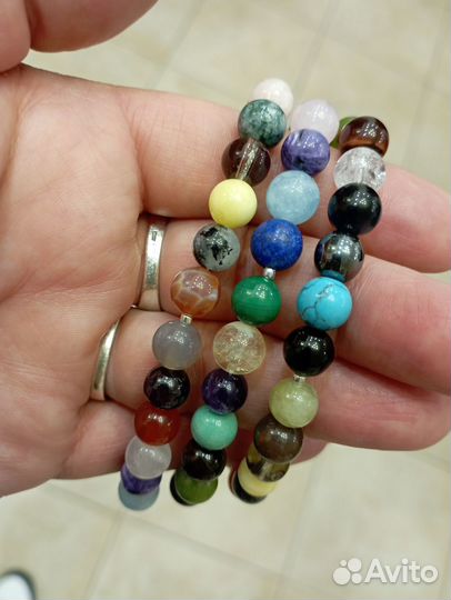 Браслет-оберег «Базелур» из 25 натуральных камней