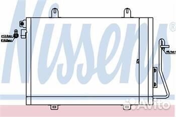 Радиатор кондиционера малый рено логан сандеро