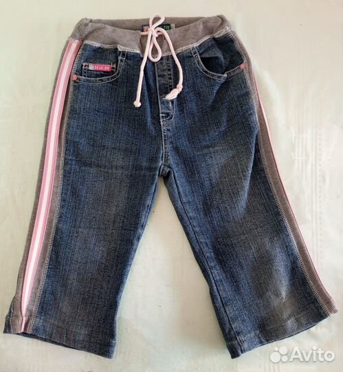 Джинсы для девочки, рост 92 te se jie