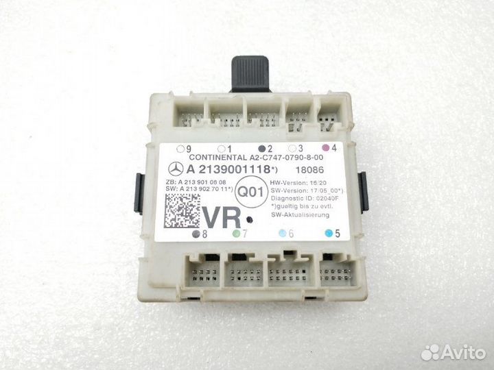 Блок управления двери передний правый