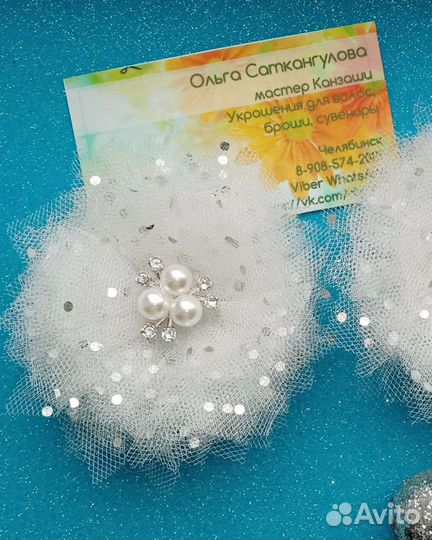 Новогодние украшения для волос