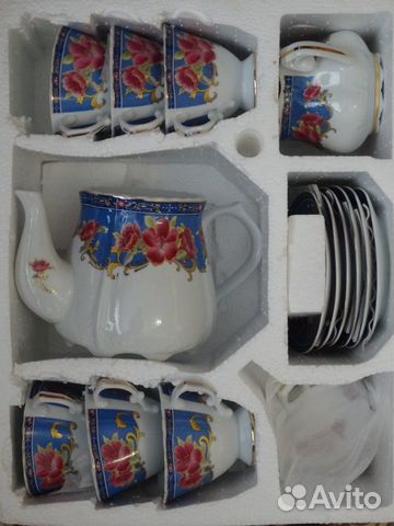 Чайный сервиз новый
