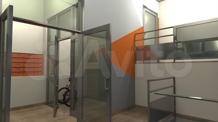 1-к. квартира, 44 м², 9/9 эт.