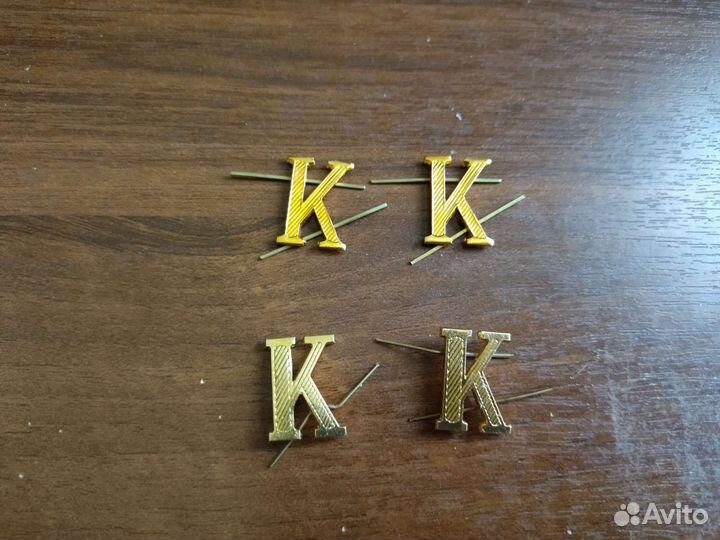 Курсантские буквы на погоны