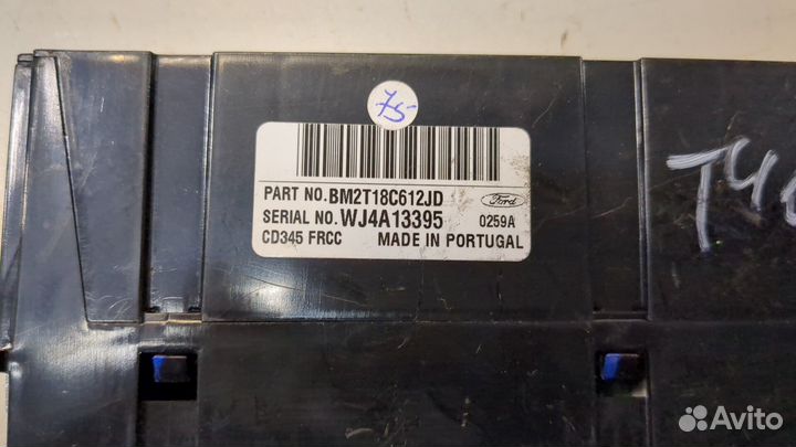 Блок управления климат-контролем Ford Mondeo 4, 2012
