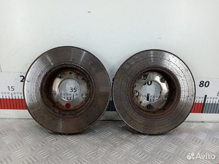 Диск тормозной передний для Volkswagen Golf 4