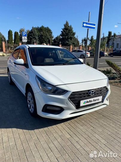 Hyundai Solaris 1.4 AT, 2018, 110 000 км