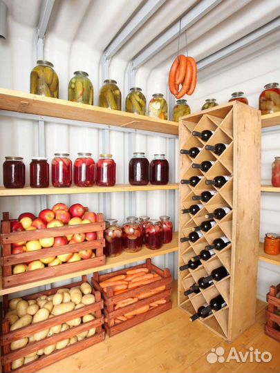 Бесшовный пластиковый погреб