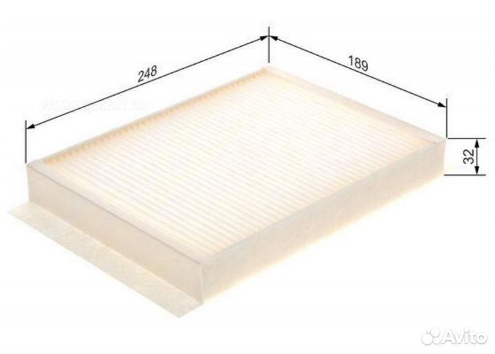 Bosch 1 987 435 058 Фильтр салона