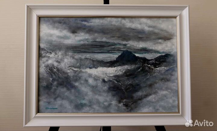 Картина маслом на холсте пейзаж