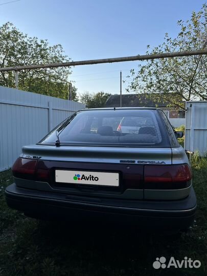 Toyota Corolla 1.3 МТ, 1988, битый, 300 000 км