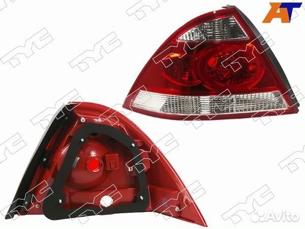 Фонарь задний nissan almera, nissan almera B10 07-12 euro