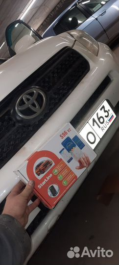 Установка сигнализации starline