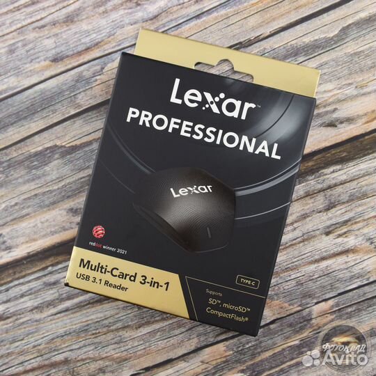 Карт-ридер Lexar Professional Multi-Card 3-in-1 US