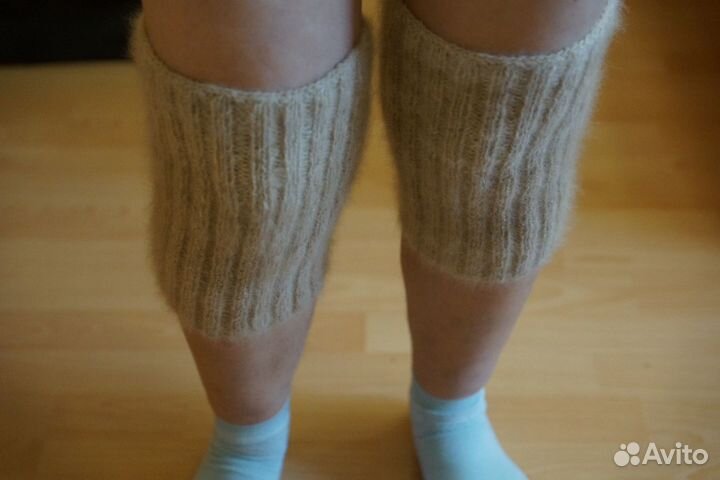 Наколенники из собачьей шерсти колли