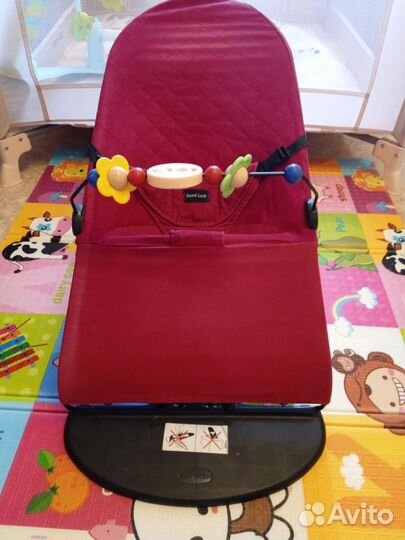 Шезлонг детский