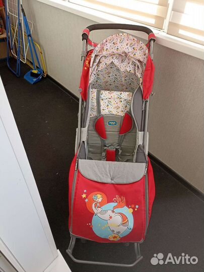 Санки коляска Nika kids