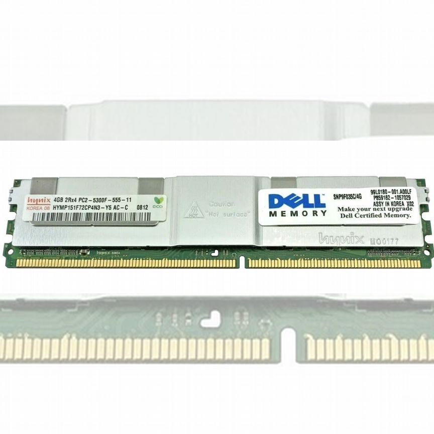 [SNP9F035C/4G] Оперативная Память Dell Ddr2 4gb Snp9f035c/4g