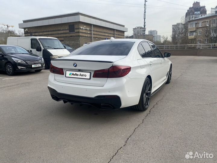 BMW 5 серия 2.0 AT, 2019, 61 836 км